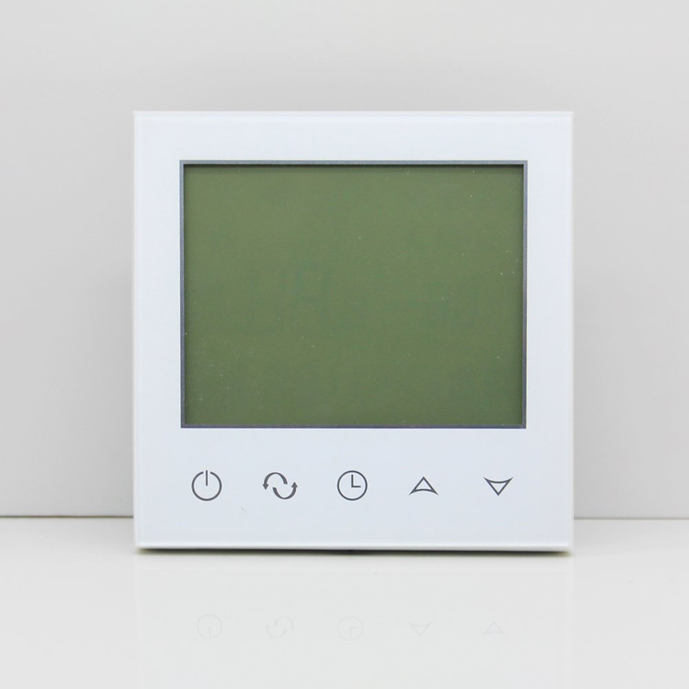 Сенсорний програмований терморегулятор EcoTerm SN White Wi-Fi