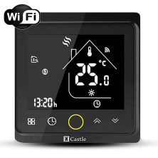 Терморегулятор програмований Castle PWT-002 Black Antracit Wi-Fi