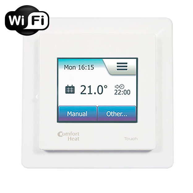 Програмований терморегулятор Comfort Heat Touch Wi-Fi