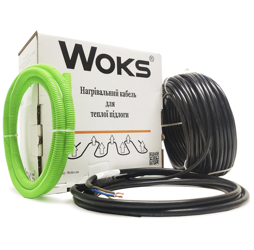 Нагрівальний кабель Woks-30 Titanium для сніготанення