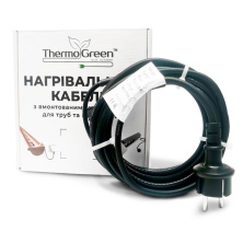 Нагрівальний кабель Thermogreen TGSD з вилкою та термостатом